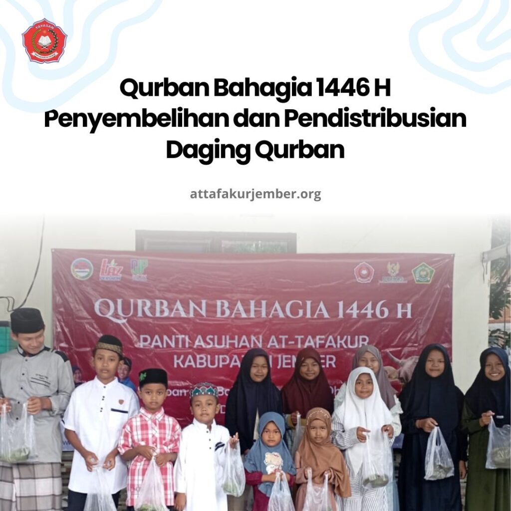 Qurban Bahagia 1446 H Penyembelihan & Pendistribusian Daging Qurban